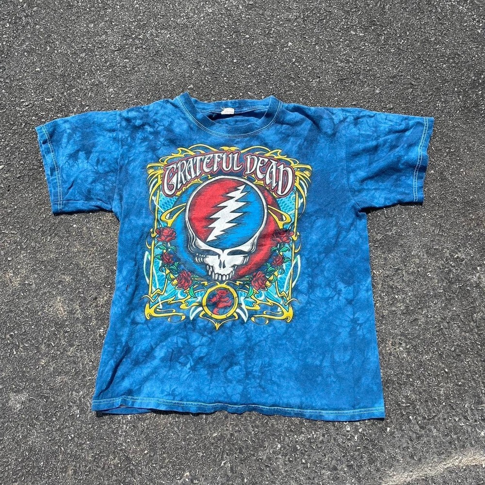 Grateful Dead graphic Liquid Blue shirt size M